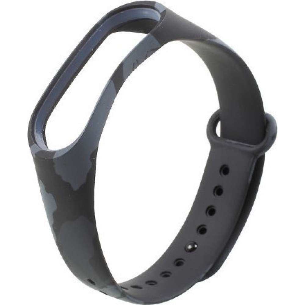 Λουράκι Σιλικόνης Camouflage Grey (Mi Band 3/4)