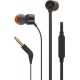 JBL T110 In-ear Handsfree με Βύσμα 3.5mm Μαύρο