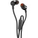 JBL T110 In-ear Handsfree με Βύσμα 3.5mm Μαύρο