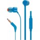 JBL T110 In-ear Handsfree με Βύσμα 3.5mm Μπλε